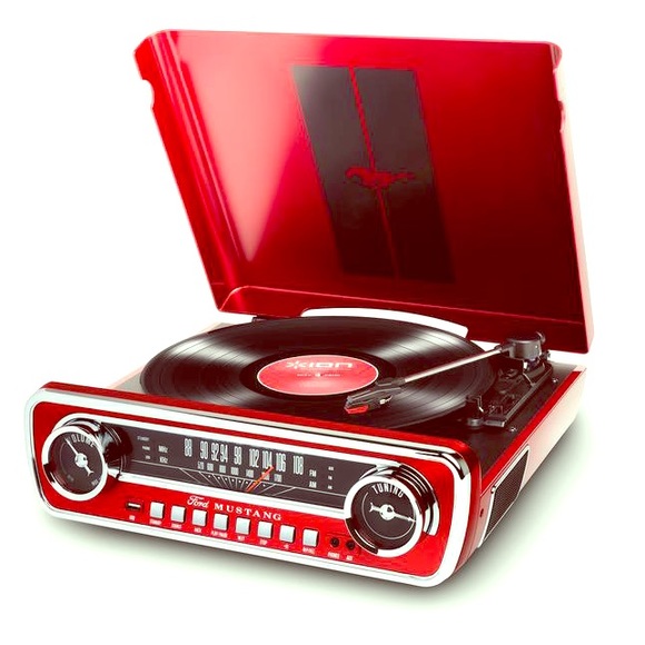 Ion Audio Other - Awesome Ford Mustang 4in1 vinyl record player NIB
